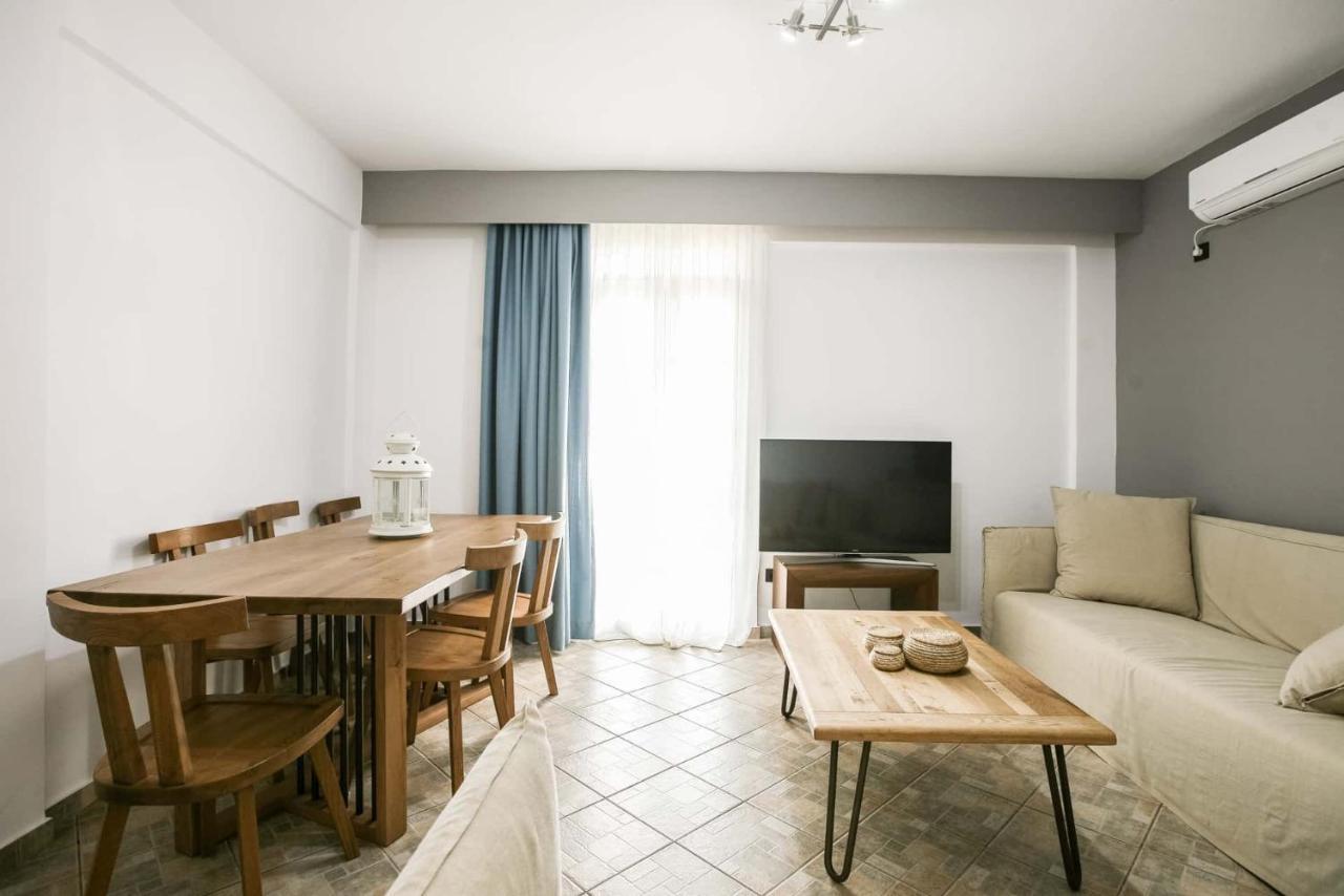 Andros Maisonettes Áyios Pétros Bagian luar foto