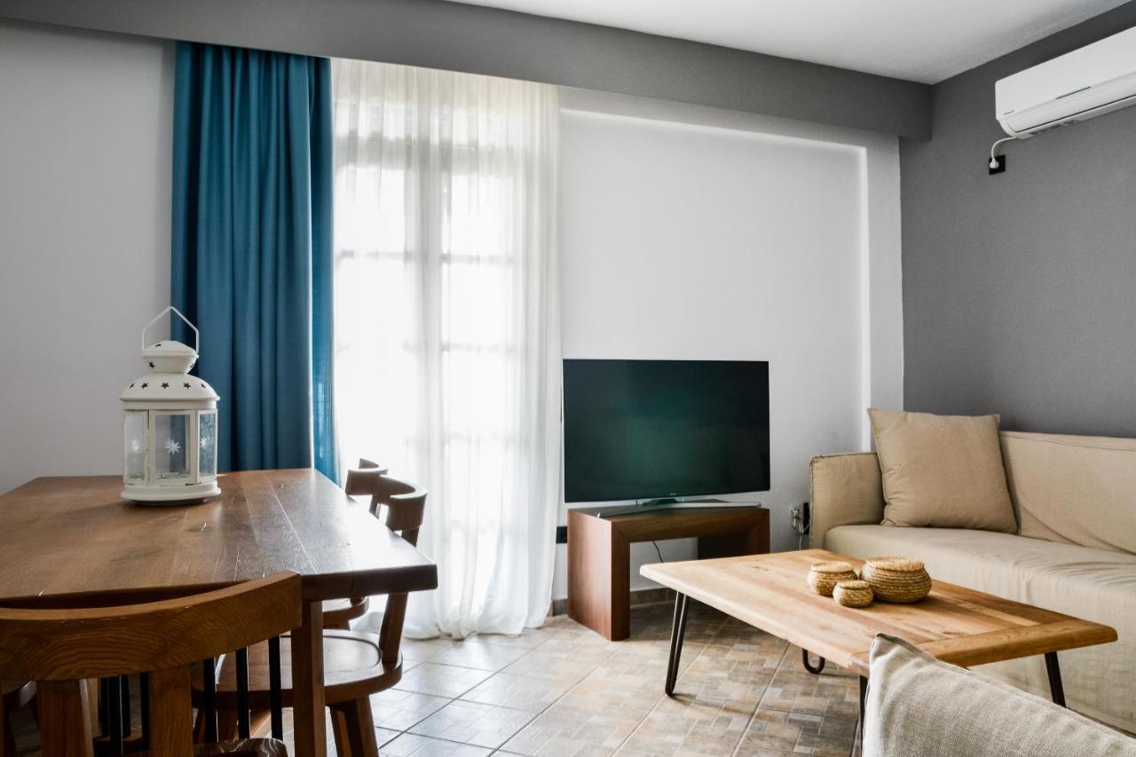 Andros Maisonettes Áyios Pétros Bagian luar foto