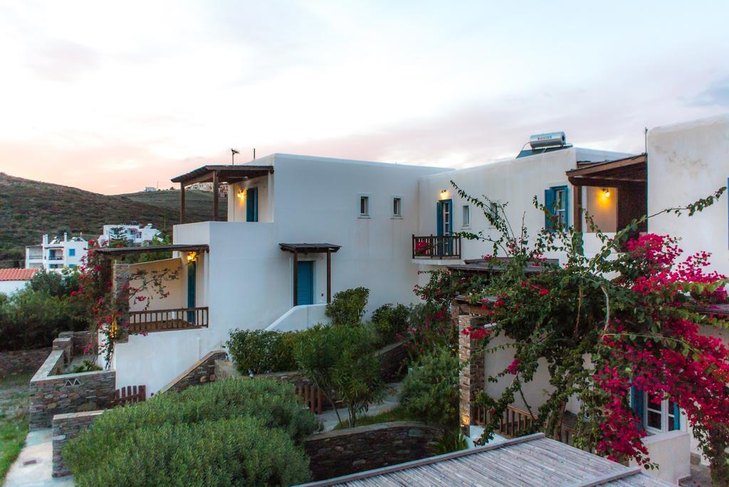 Andros Maisonettes Áyios Pétros Bagian luar foto